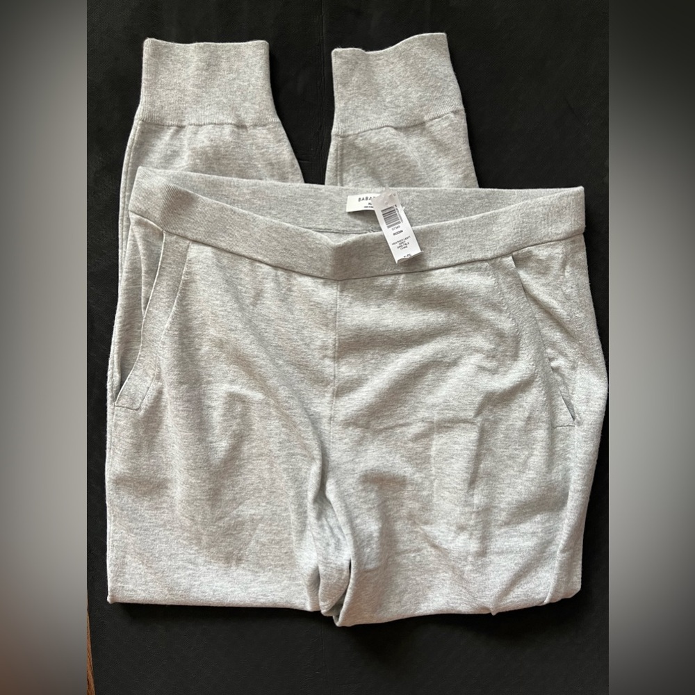 NWT Aritzia Babaton Rodin Jogger heather light grey XL - Picture 7 of 9
